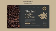 咖啡店网站主页设计