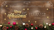 圣诞节主题网页模板