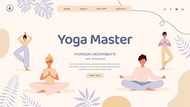 瑜伽运动网站首页模板