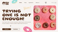 甜品网站主页模板