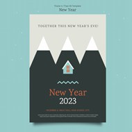 2023新年手绘海报