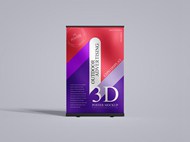 免费3D展示海报样机