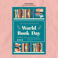世界图书日免费海报