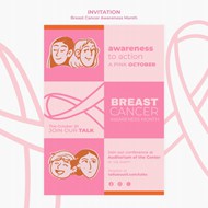 乳腺癌公益宣传海报