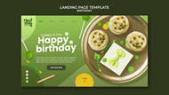 免费生日快乐蛋糕主题网页界面设计