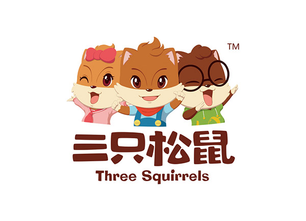 三只松鼠logo矢量模板