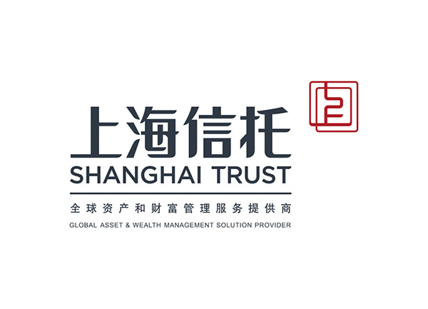 上海信托logo标志矢量模板
