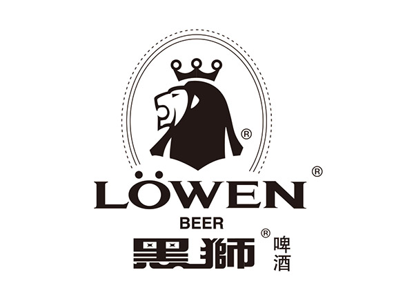 黑狮啤酒logo矢量素材