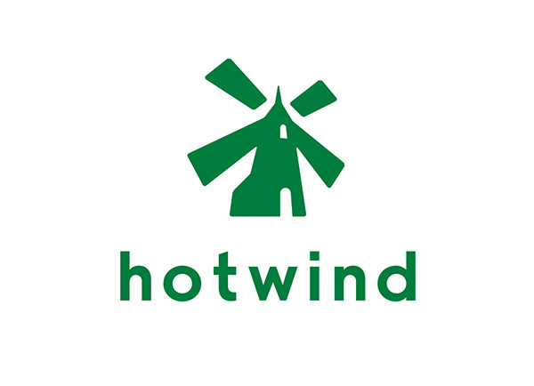 hotwind热风logo矢量模板