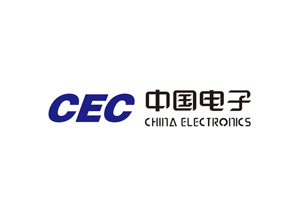 中国电子logo矢量模板