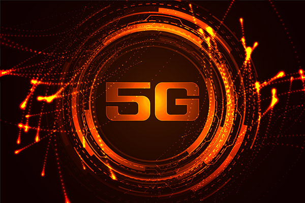 5G科技高速互联网概念矢量图下载
