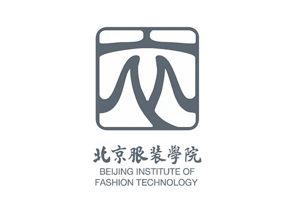 北京服装学院校徽标矢量图片