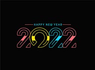 2022新年艺术字矢量素材下载