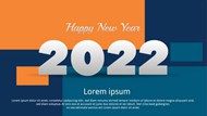 2022新年商务海报矢量图片