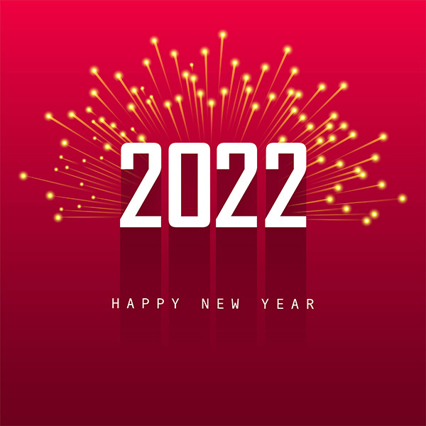 2022新年海报矢量图片