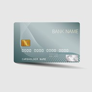 现代信用卡模板矢量素材