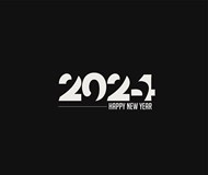 2024新年艺术字矢量素材下载